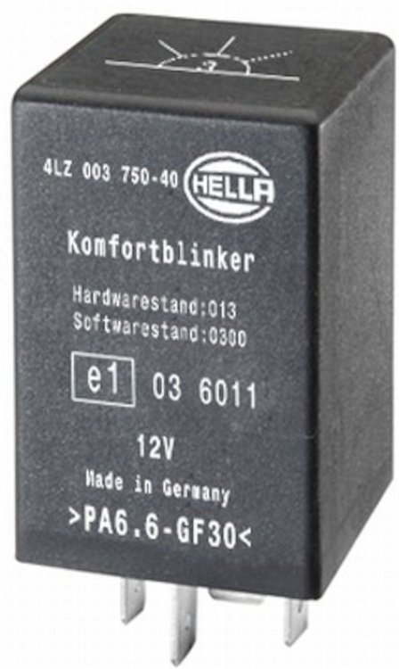 FLASHER UNIT COMFORT 12V