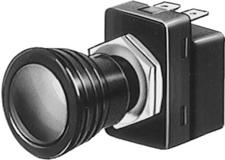 SWITCH PULL SPST GRN