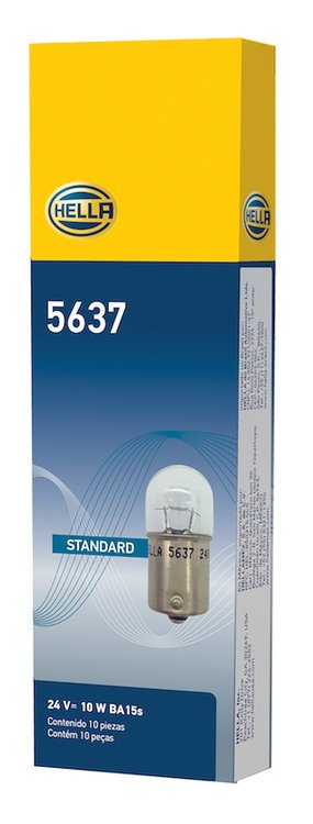 BULBS 5637 24V 10W BA15S B6