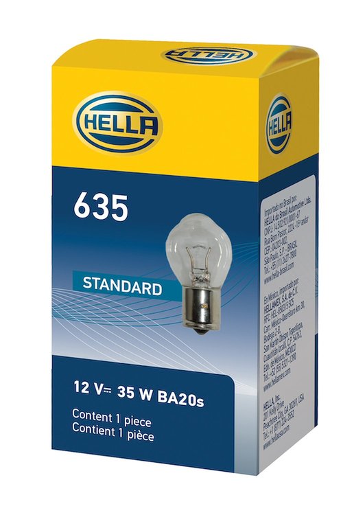 BULB 635 12V 35W BA20S B11 F2