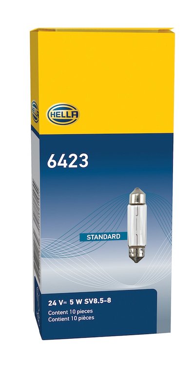 BULB 6423 24V 5W SV8.5-8 T3.25 10X35MM
