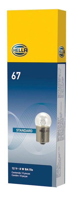 BULBS 67 12V 8W 4CP BA15S G6