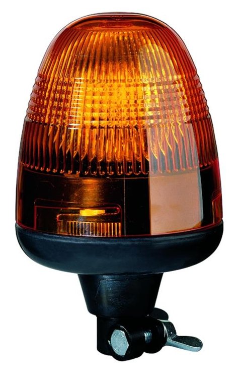 6846011 KL Rotaflex Rotating Beacon Light with Amber Lens [24V]