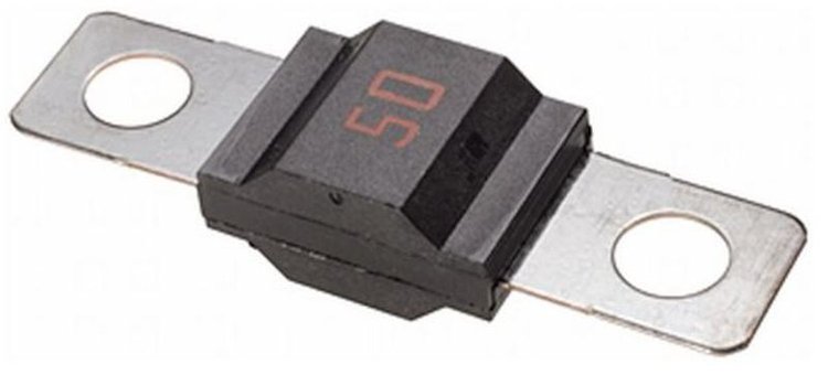 FUSE MIDI, 50 A, RED