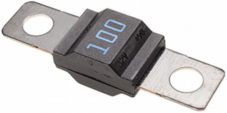 FUSE MIDI, 100 A, BLUE