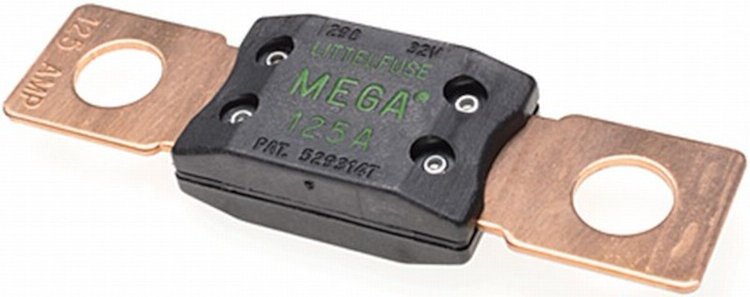 FUSE MEGA, 125 A, GREEN
