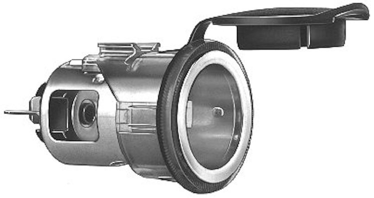 SOCKET 2 POLE W/ COVER NO