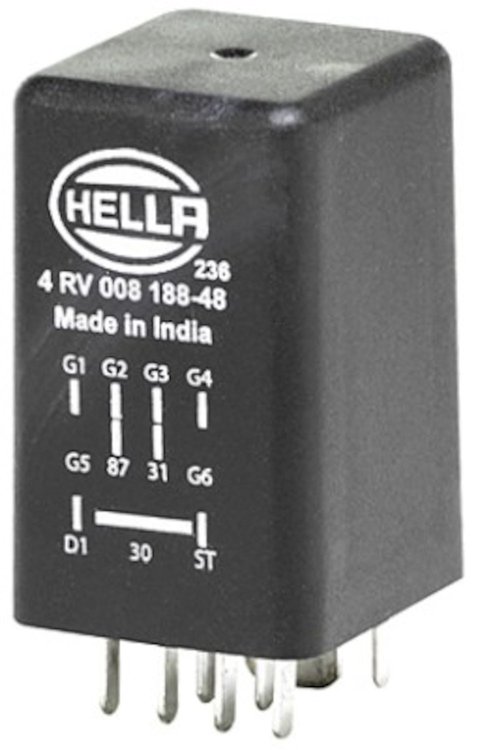 PREGLOW RELAY 12V