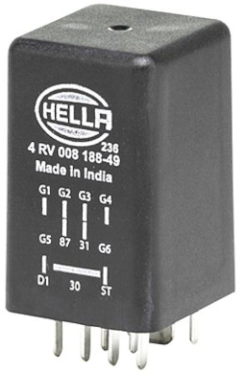 PREGLOW RELAY 12V