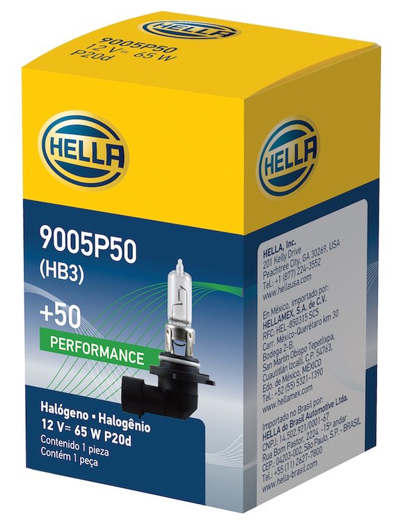 BULB 9005 12V 65W P20d T4 +50