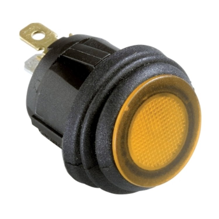SWITCH LED AMB 12V DC