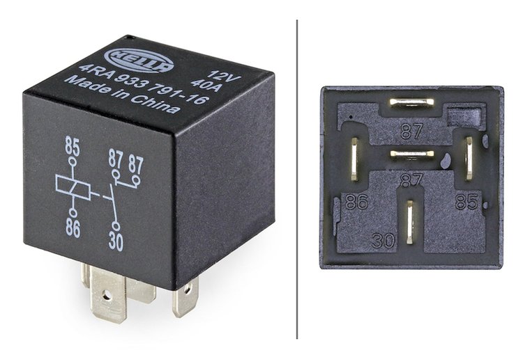 RELAY 12V 40A SPST D87