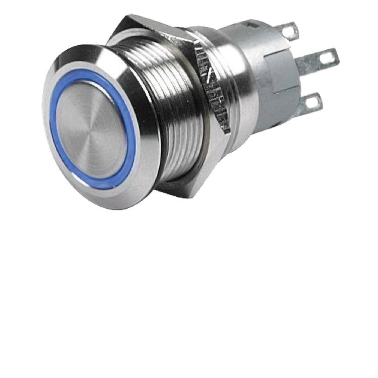 SWITCH MOMENTARY RING 12V