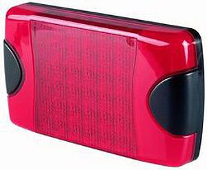 9060 DuraLed Stop/Tail Lamp Rectangle Red Lens LED SAE Approved 12V Qty. 24