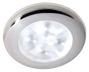 9596 Rakino Interior Lamp Stainless Steel Bezel  Spot Warm White 24V