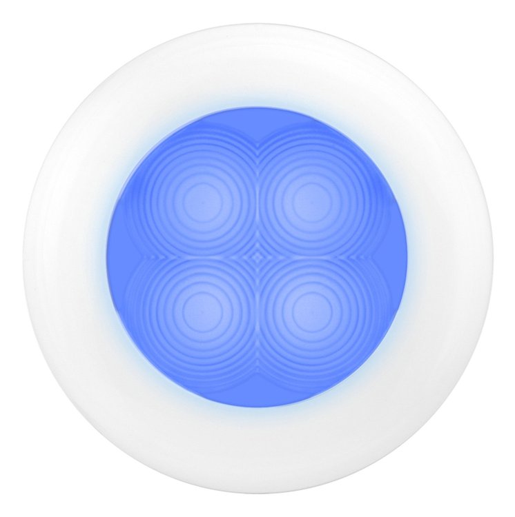 9805 LED Slimline Interior Lamp Blue Lens