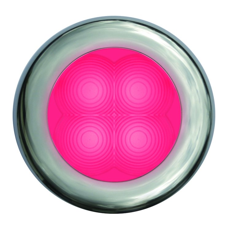 9805 LED Slimline Interior Lamp Red Lens