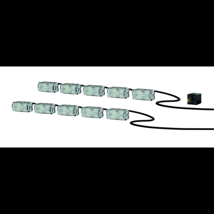 LEDAYFLEX II 5 LGHT KIT W/O PO 12V SAE/E