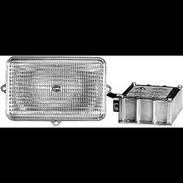 Module 164x103mm Xenon Work Lamp Rectangle Clear Lens Long Range Flush Mount A 12V 35W