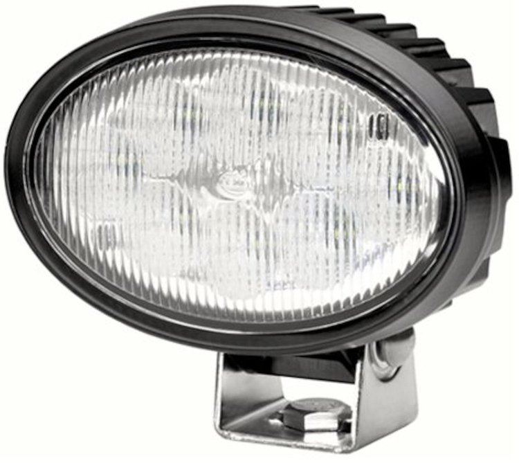 Oval 100 LED Worklamp Multi-volt 9-33 V