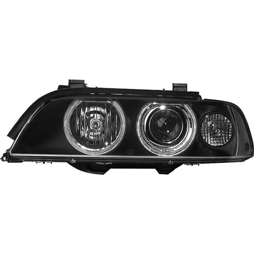 Xenon Headlamp Upgrade Kit Round LH Driver And RH Passenger Side Clear Lens 10 Watt w/White Turn And CELIS