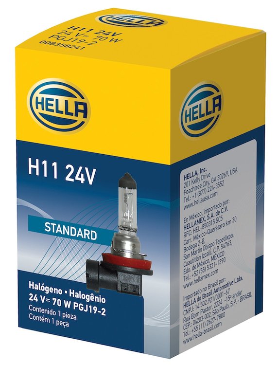 BULB H11 24V 70W PGJ19-2 T4