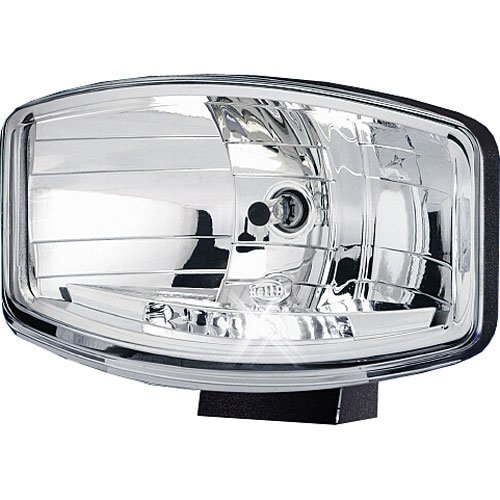 Jumbo 320 FF Driving Lamp; Rectangle; Clear Lens; w/Position Lamp; Upright And Pendant Mounting; Inc