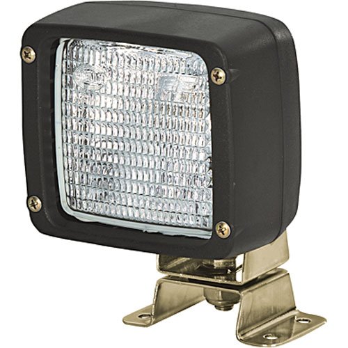 Ultra Beam Halogen Heavy Duty Work Lamp Square Clear Lens Black Housing Close Range 12V 55W Qty. 30