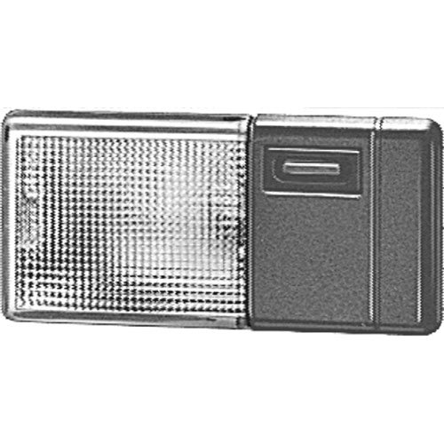 6487 Interior Lamp Rectangle Clear Lens w/ON/OFF Door Contact 24V