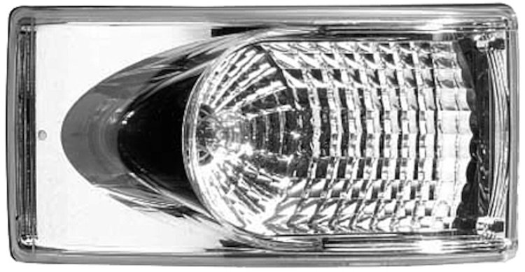 8806 Brilliant Wraparound Reverse Lamp, Rectangle [Clear Lens]