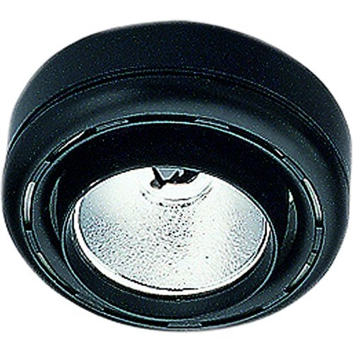 6046 Interior Lamp Round Black Housing 12V