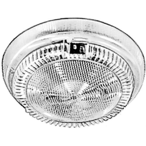 3231 Interior Lamp Round Clear Lens w/Switch 12V Each