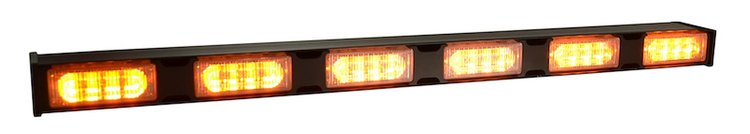 TRAFFIC STICK 6 LED 12-24V AMBER