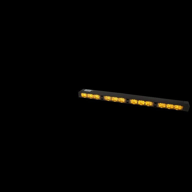 WARNING STICK THIN 4 LED 12-24V AMB
