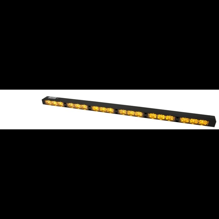TRAFFIC STICK THIN 6 LED 12-24V AMB