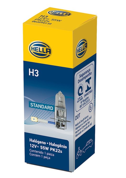 BULB H3 12V 55W PK22S T3.25