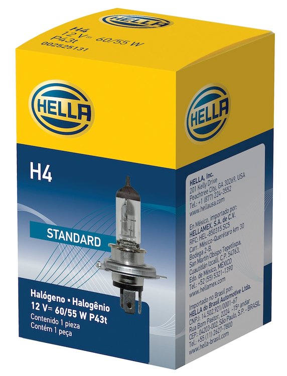 BULB H4 12V 60/55W P43T T4.625