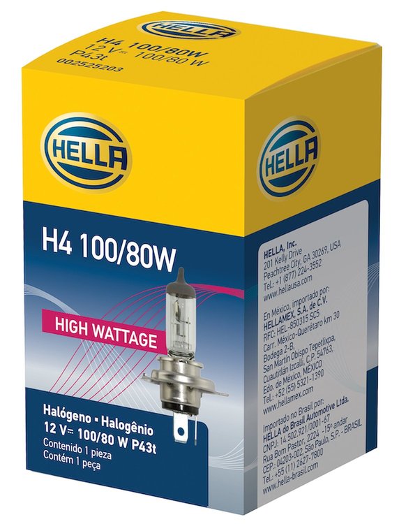 BULB H4 12V 100/80W P43T T4.625