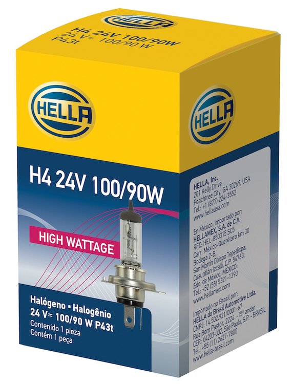 BULB H4 24V 100/90W P43T T4.625