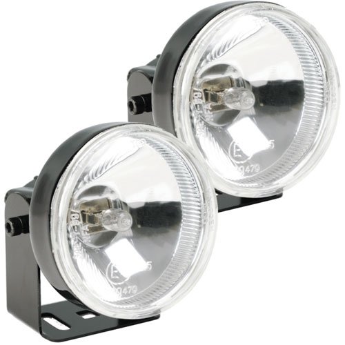 Optilux Model 1300 Halogen Driving Lamp Black Housing