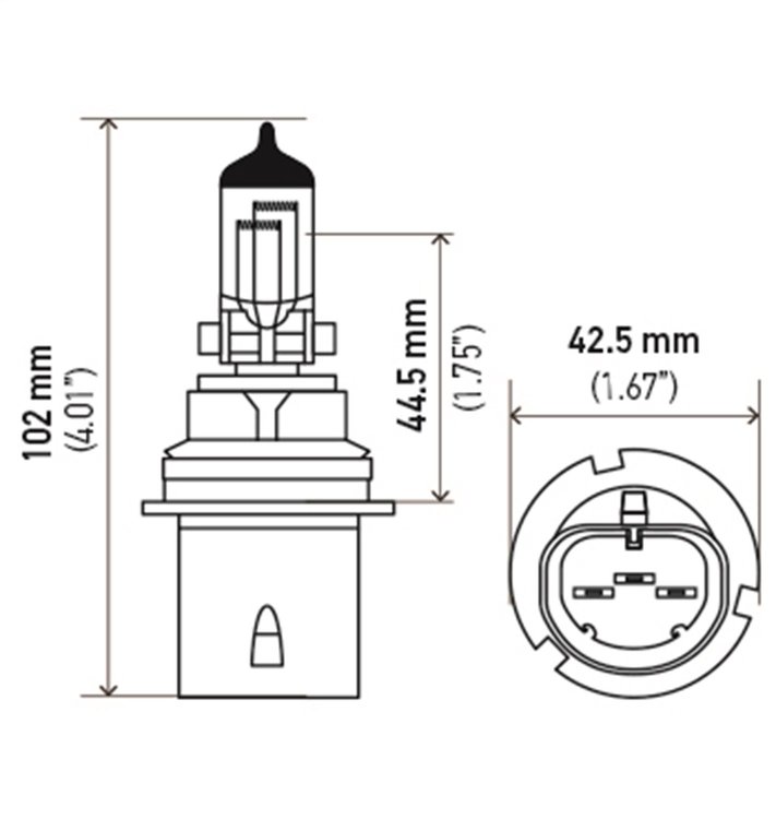 Optilux Extreme Yellow XY Bulbs Bulb Type: HB1/9004
