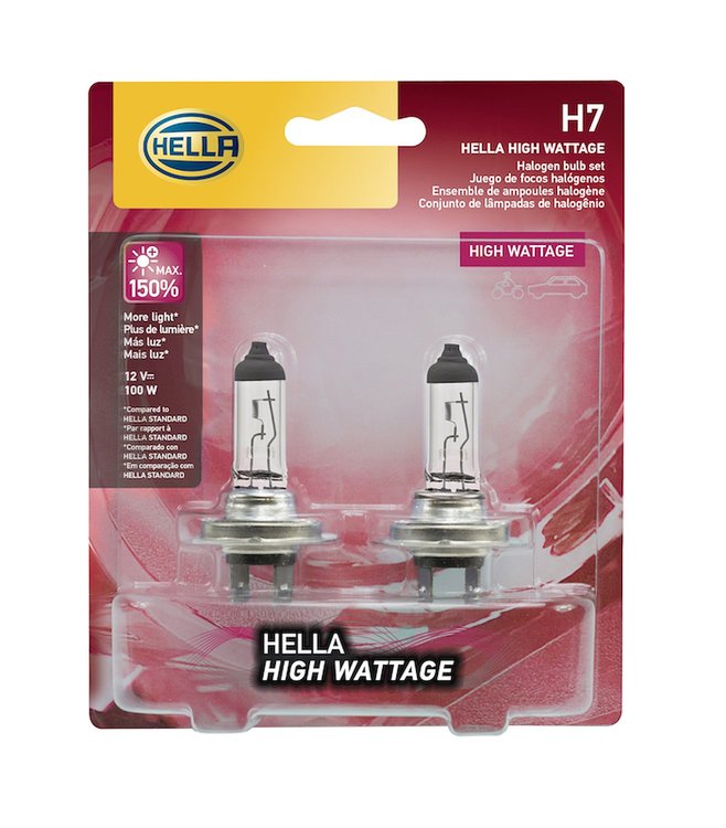 High Wattage Halogen Bulb, H7 [12V, 100 Watt]