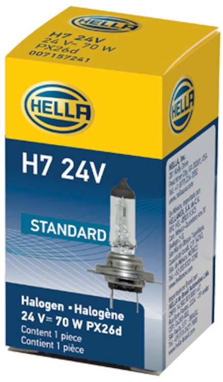 BULB H7 24V 70W PX26D T4.625