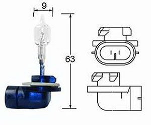 T3.25 Halogen Bulb 12V 37.5W 893