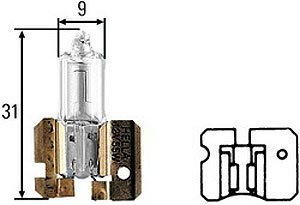 H2 Halogen Bulb 24V 70W