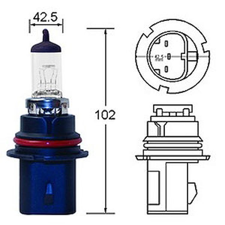 HB1/9004 Halogen Bulb 12V 65/45W