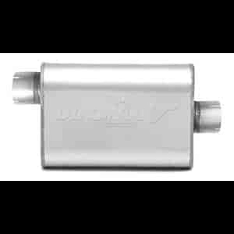 VT Muffler Offset Inlet Diameter: 2.5"