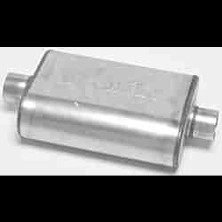 Ultra-Flo Welded Muffler Center In/Out: 2.5"