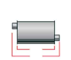 Ultra Flo Exhaust Muffler [Natural]