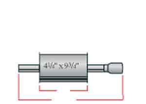 Exhaust ULTRA-FLO STAINLESS MUFFL